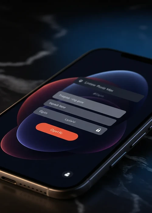 Interface de connexion sécurisée de Casino Lab, affichant les champs d'identifiant et de mot de passe pour un accès rapide aux jeux et fonctionnalités du compte.